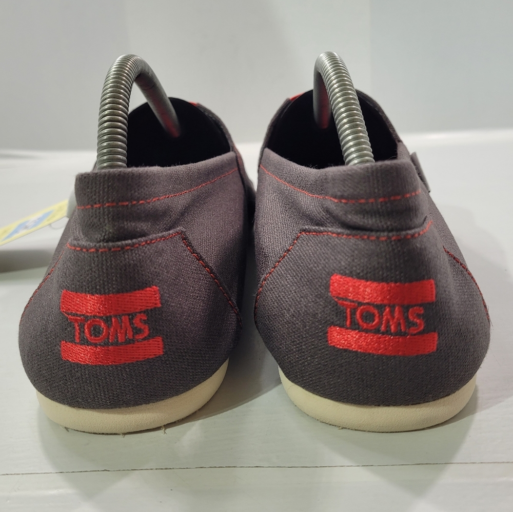 TOMS MEN'S CLASSIC AUDI ASH LIMITED EDITION SHOES LOAFERS SIZE 9.5 NWT - Picture 12 of 14